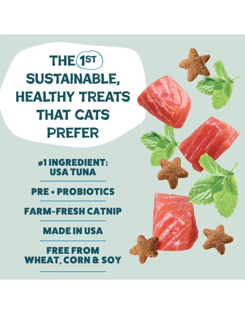 Shameless Pet Shameless Pet Catnip N Chill Tuna & Catnip Crunchy Cat Treats 2.5 Oz