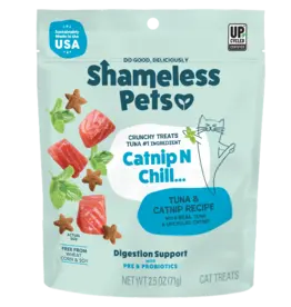 Shameless Pet Shameless Pet Catnip N Chill Tuna & Catnip Crunchy Cat Treats 2.5 Oz