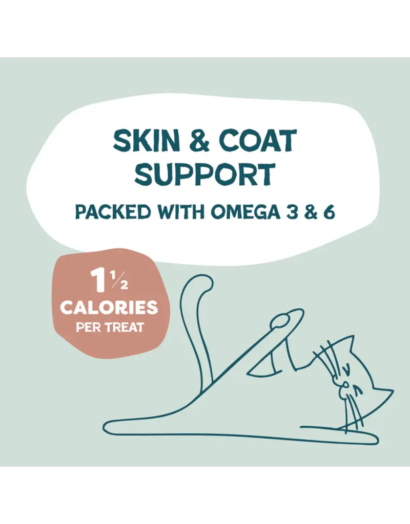 Shameless Pet Shameless Pet Catnip N Chill Yam Good Salmon Crunchy Cat Treats 2.5 Oz