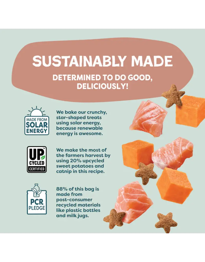 Shameless Pet Shameless Pet Catnip N Chill Yam Good Salmon Crunchy Cat Treats 2.5 Oz