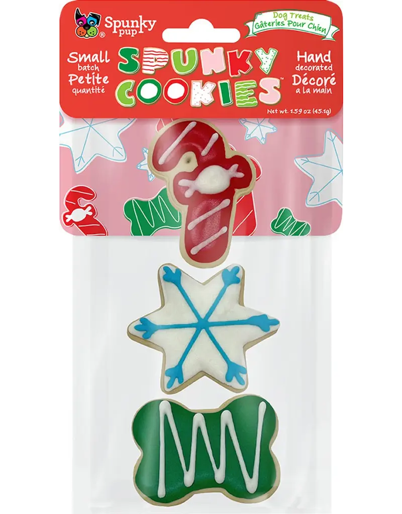 Spunky Pup Spunky Pup Holiday Frosted Cookies Dog Treat