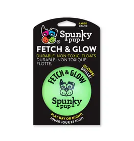 Spunky Pup Spunky Pup Fetch and Glow Ball Dog Toy Lg