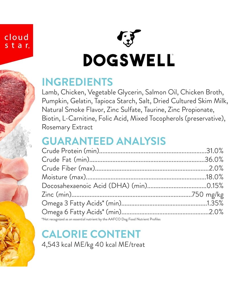 Dogswell Dogswell Puppy Mini Soft Strips Lamb Dog Treat