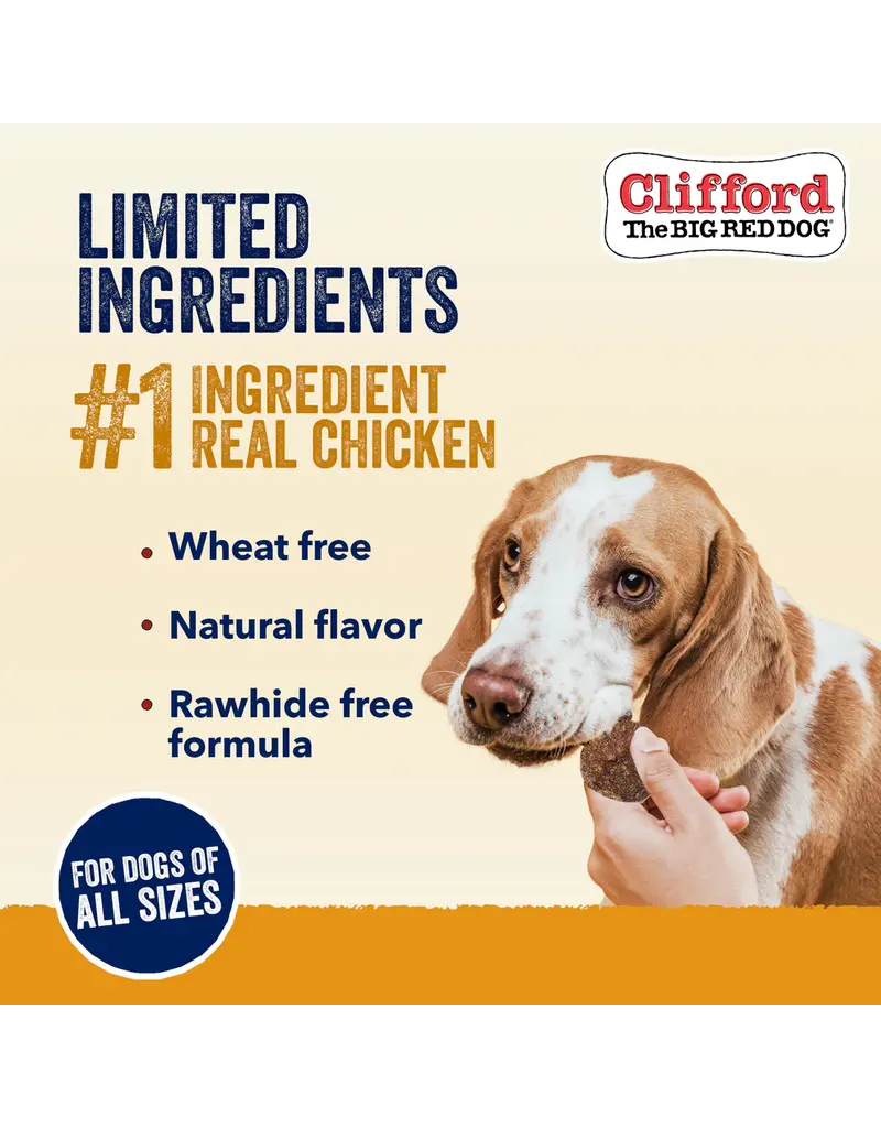 Clifford the Big Red Dog Clifford Soft and Chewy Meatballs Dog Treat Chicken 6 Oz