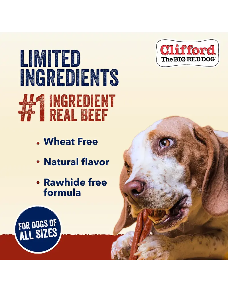 Clifford the Big Red Dog Clifford Soft and Chewy Mini Sausage Dog Treat Chicken 6 Oz