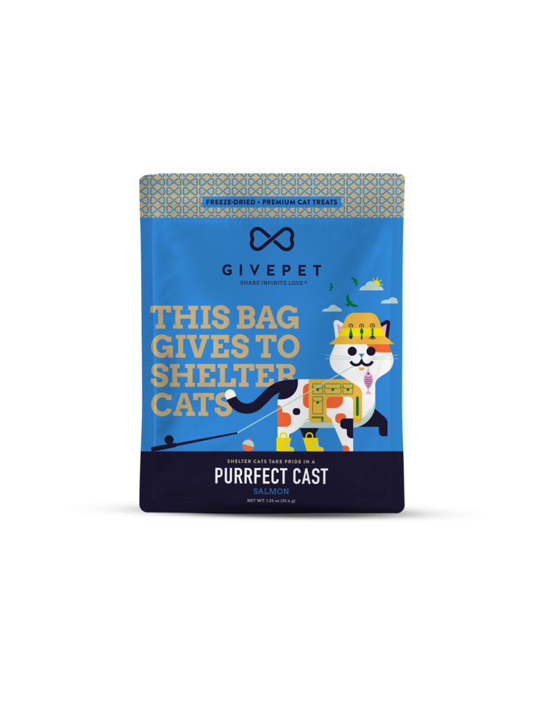 Give Pet GivePet Freeze Dried Purrfect Cast Cat Treats 1.25 Oz