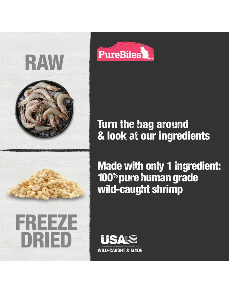 Purebites Purebites Freeze Dried Shrimp Cat Treats .38 Oz