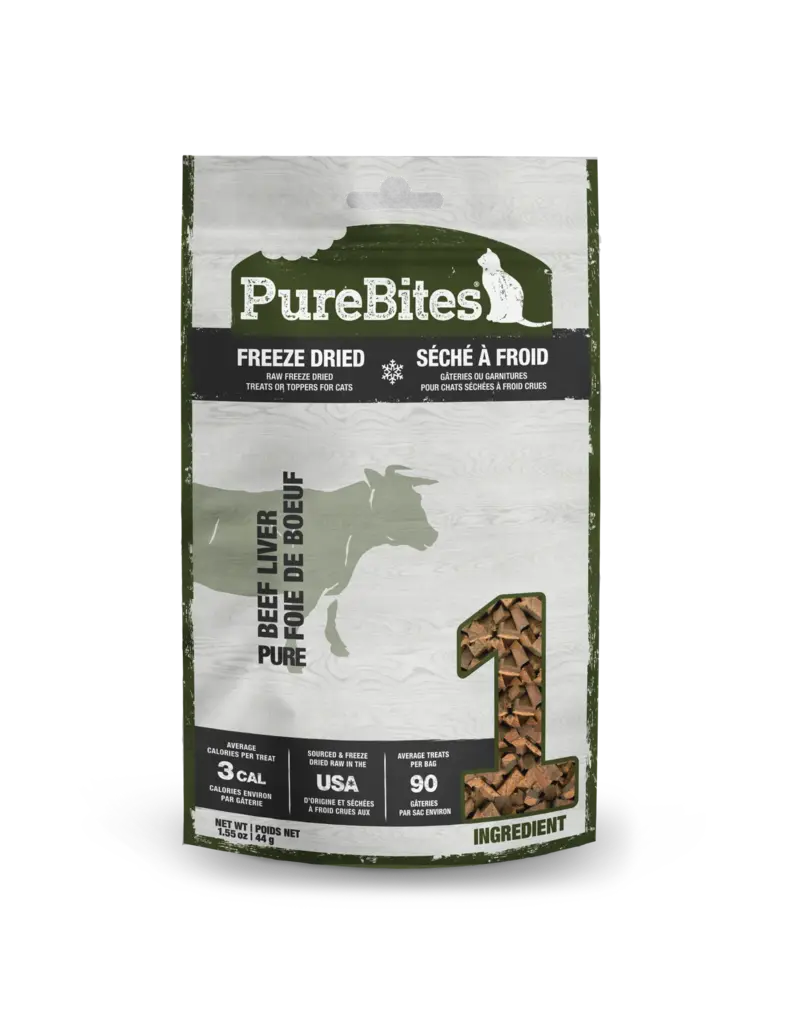 Purebites Pure Bites Freeze Dried Beef Liver Cat Treats 1.55oz