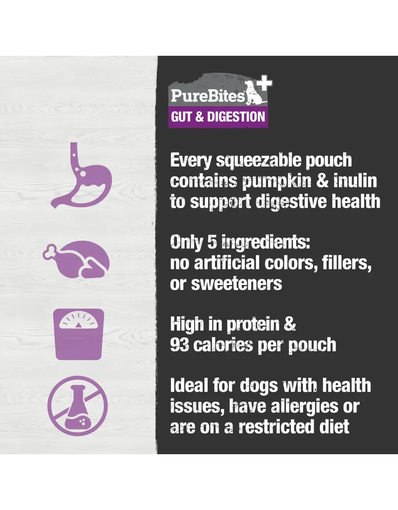 Purebites PureBites Squeezable Digestion Support Dog Treat 2.5 Oz