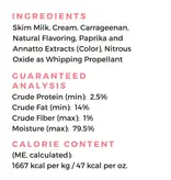 Pup Cup Pup Cup Whipped Cream Dog Treat 13 Oz