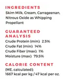 Pup Cup Pup Cup Whipped Cream Dog Treat 13 Oz