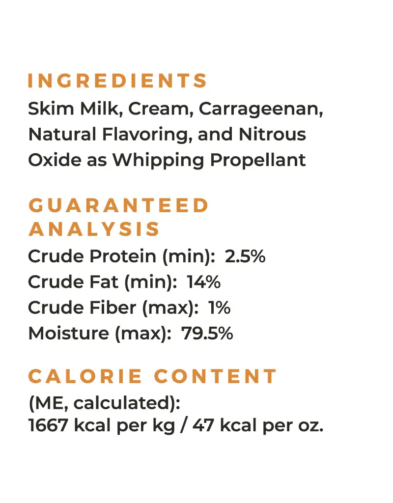 Pup Cup Pup Cup Whipped Cream Dog Treat 13 Oz