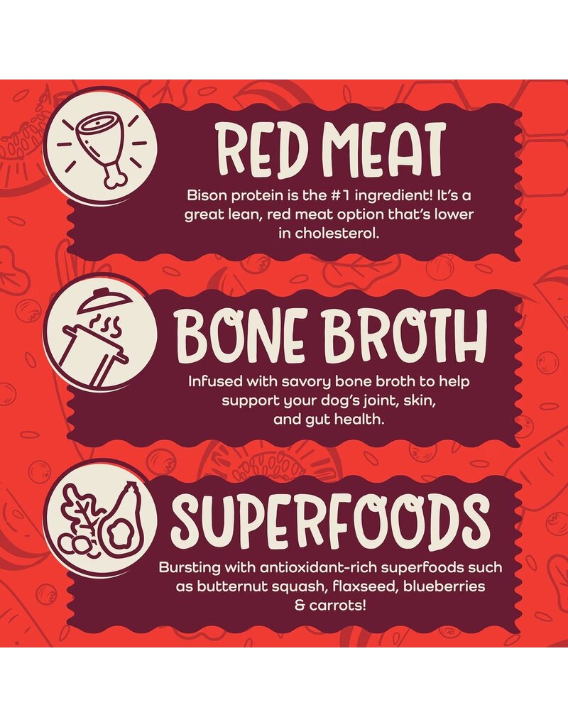 Earthborn Holistic Earthborn Earthbites Soft & Chewy Dog Treats Bison 7 Oz