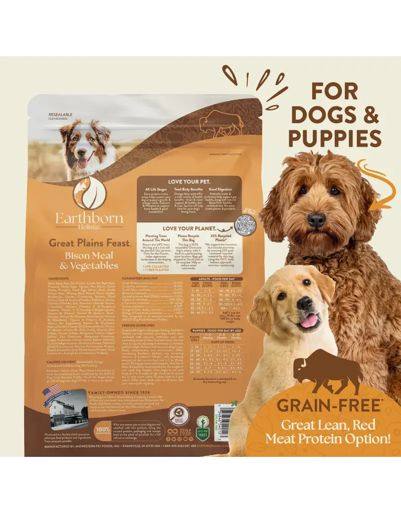 Earthborn Holistic Earthborn Great Plains Feast GF