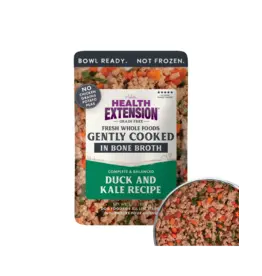 Health Extension Health Extension Gently Cooked Duck and Kale Recipe Dog Food 3oz pouch