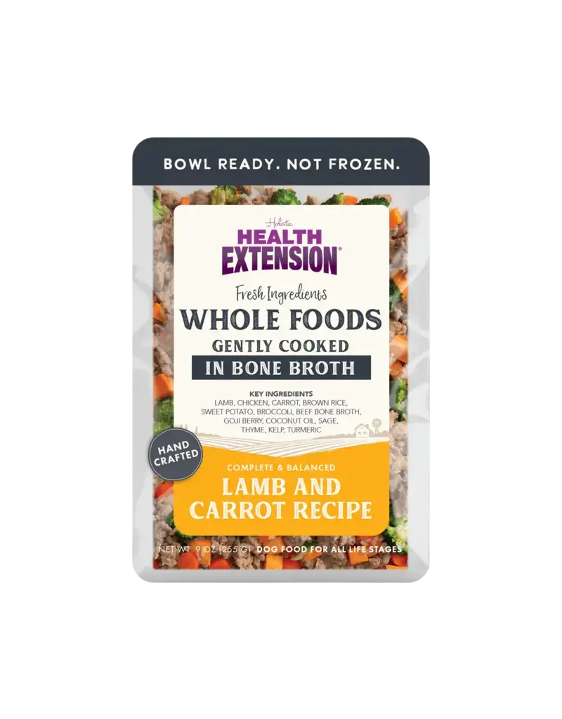 Health Extension Health Extension Gently Cooked Lamb and Carrot Recipe Dog Food 3oz pouch