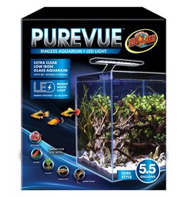 Zoo Med Zoo Med Purevue Rimless Aquarium & LED Light Kit