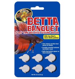 Zoo Med Zoo Med Betta 7 Day Feeding Block 6 Pk