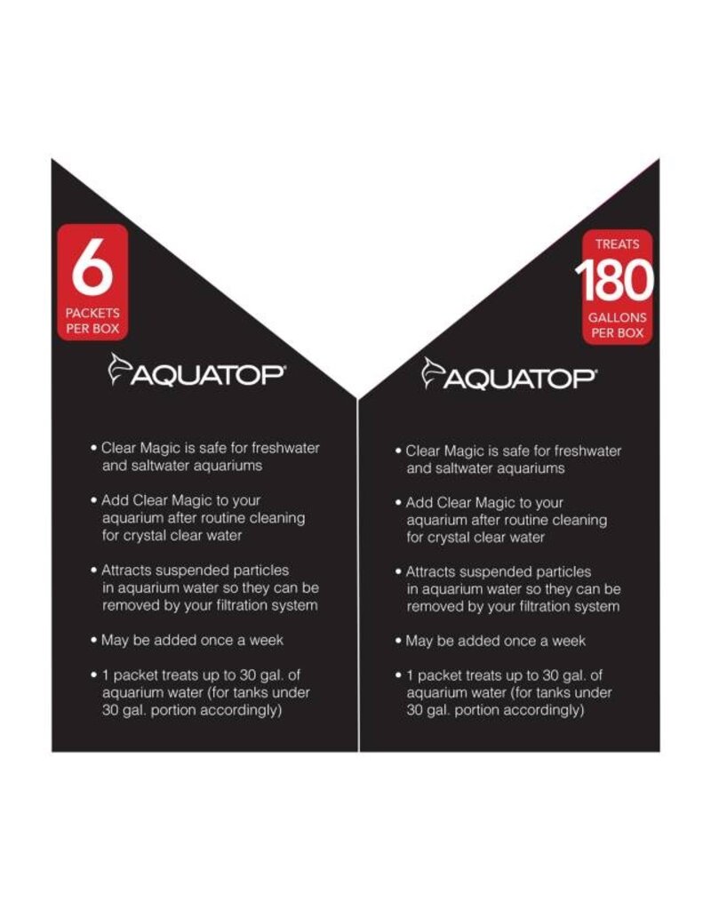 Aquatop Aquatop Clear Magic Water Polisher 30 Gal 6 Pk