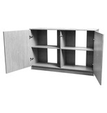 Aquatop Forza Premier 2-Door Cabinet Aquarium Stand for 30, 38, 40-High, 45 Gal Tanks 36x12 Grey
