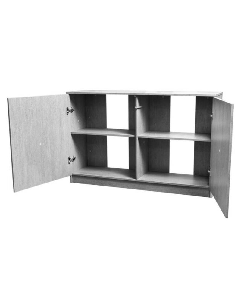 Aquatop Forza Premier 2-Door Cabinet Aquarium Stand for 30, 38, 40-High, 45 Gal Tanks 36x12 Grey