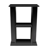 Aquatop Forza Premier Open Cabinet Aquarium Stand for Standard 10 and 20 Gal High Tanks, 21x10x30 Black