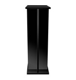 Aquatop Forza Premier Open Cabinet Aquarium Stand for Standard 10 and 20 Gal High Tanks, 21x10x30 Black