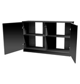 Aquatop Forza Premier 2 Door Cabinet Aquarium Stand for 30, 38, 40-High, 45 Gal Tanks, 36x13x31 Black