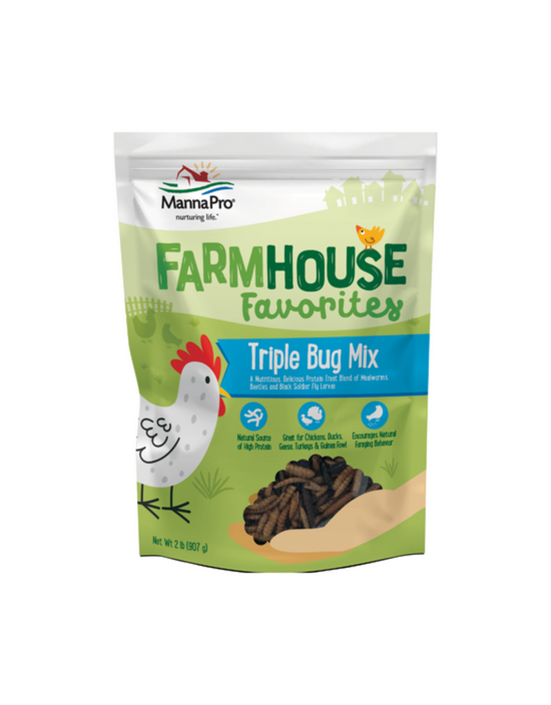 Manna Pro Farmhouse Favorites Triple Bug Mix 11 Lb