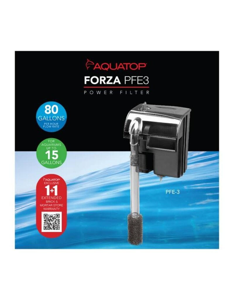 Aquatop Forza Hang On Power Filter 15-25 Gallon