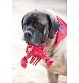 Huggle Hounds Huggle Hounds Knot Dog Toy Lobster 9 In