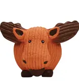 Huggle Hounds Huggle Hounds Ruff-Tex Latex Ball Moose Dog Toy 5 In