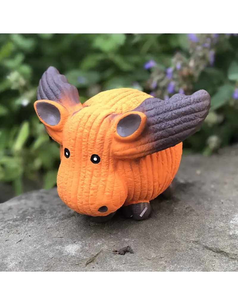 Huggle Hounds Huggle Hounds Ruff-Tex Latex Ball Moose Dog Toy 5 In