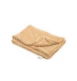 Huggle Hounds Huggle Hounds  Dog Scout Blanket Khaki 30 x 40 In