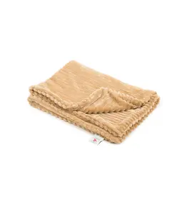 Huggle Hounds Huggle Hounds  Dog Scout Blanket Khaki 30 x 40 In