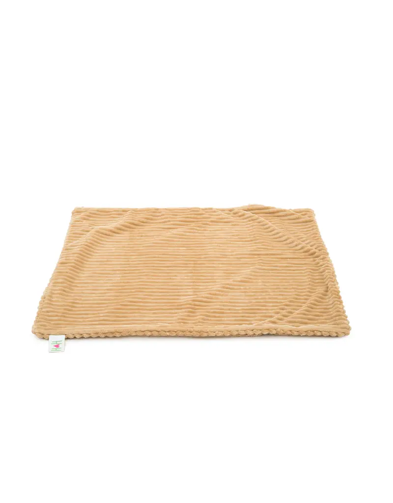 Huggle Hounds Huggle Hounds  Dog Scout Blanket Khaki 30 x 40 In