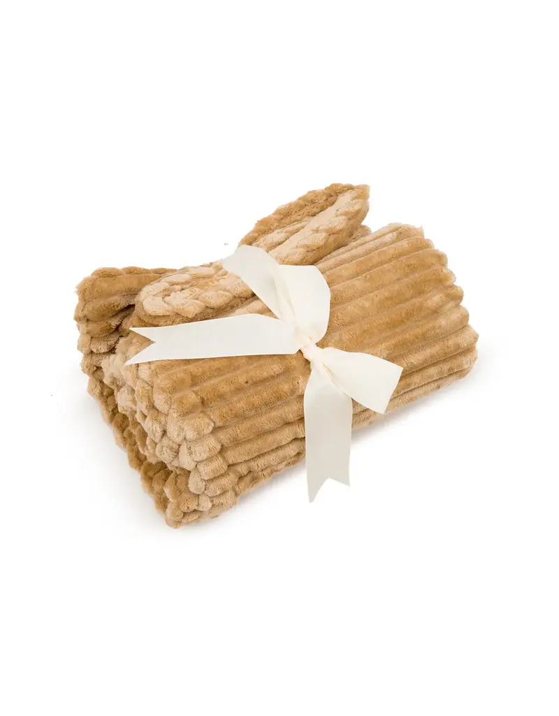 Huggle Hounds Huggle Hounds  Dog Scout Blanket Khaki 30 x 40 In