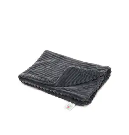 Huggle Hounds Huggle Hounds  Dog Scout Blanket Steel 30 x 40 In