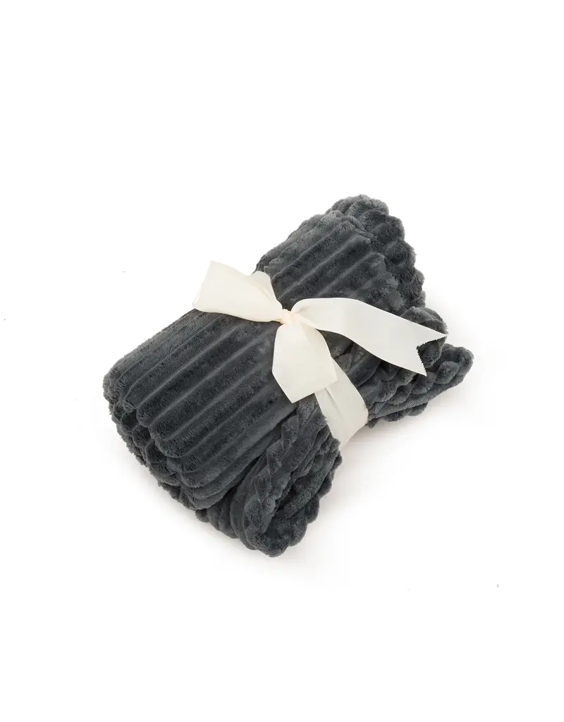 Huggle Hounds Huggle Hounds  Dog Scout Blanket Steel 30 x 40 In