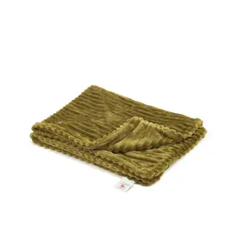 Huggle Hounds Huggle Hounds Dog Scout Blanket Olive 30 x 40 In
