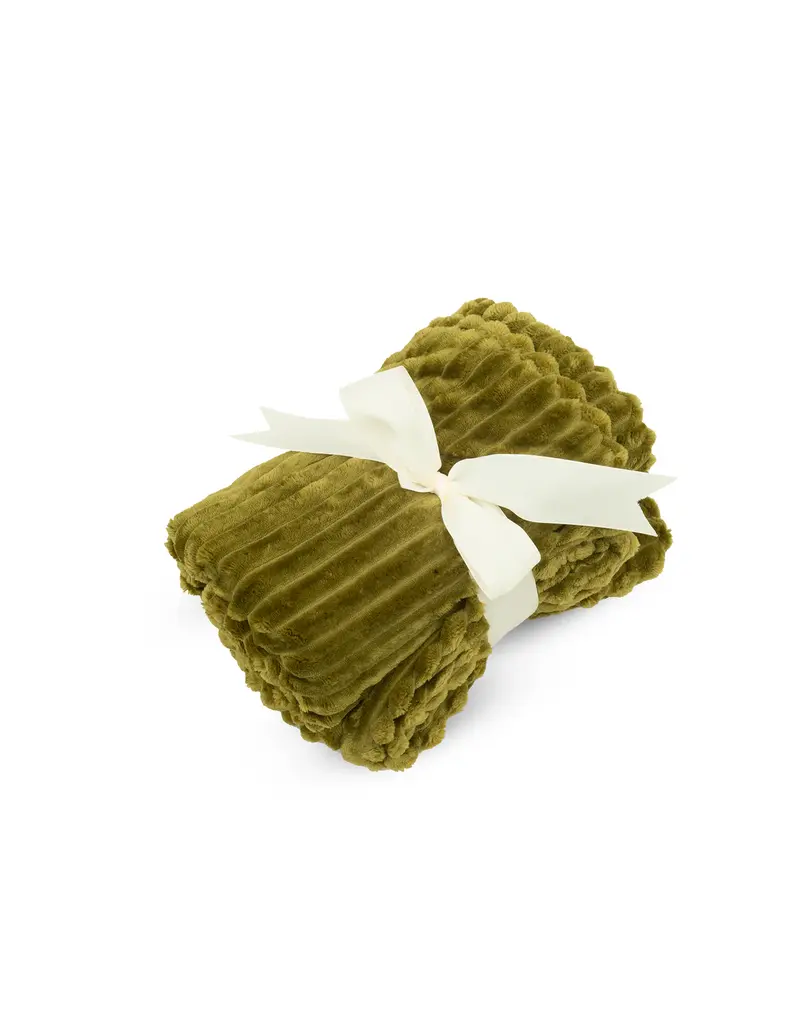 Huggle Hounds Huggle Hounds Dog Scout Blanket Olive 30 x 40 In