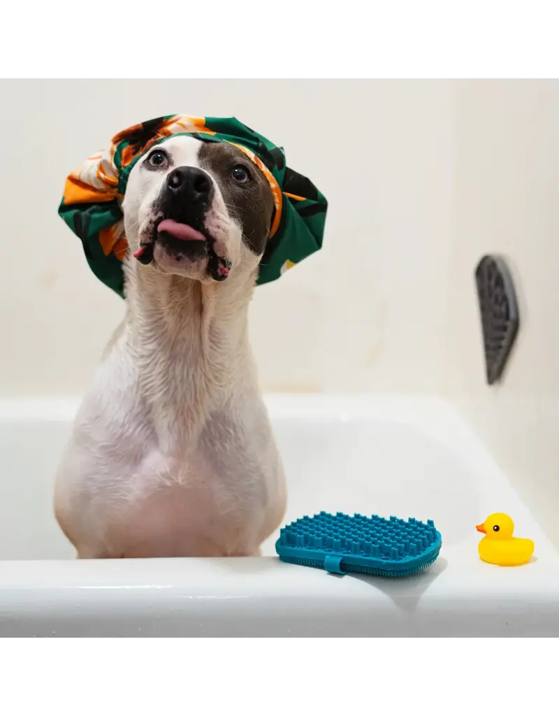 Messy Mutts Messy Mutts Dog Grooming Brush Blue