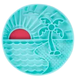 Messy Mutts Messy Mutts Therapeutic Interactive Lick Bowl Teal