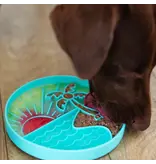 Messy Mutts Messy Mutts Therapeutic Interactive Lick Bowl Teal