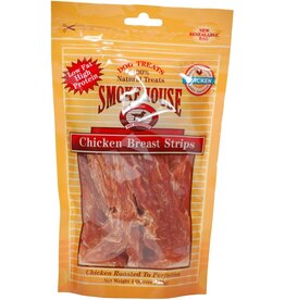 Smokehouse Smokehouse USA Dog Treat Chicken Breast Strip 8 Oz