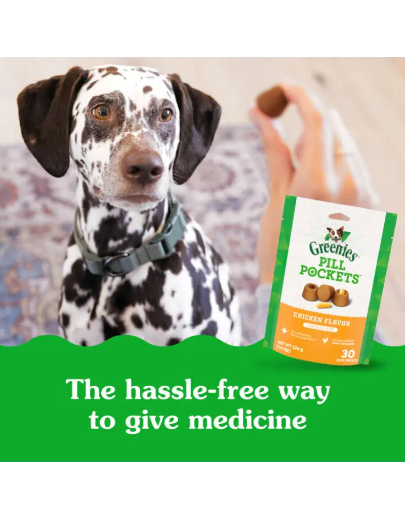 Greenies Greenies Pill Pockets Canine Chicken Flavor 30 count