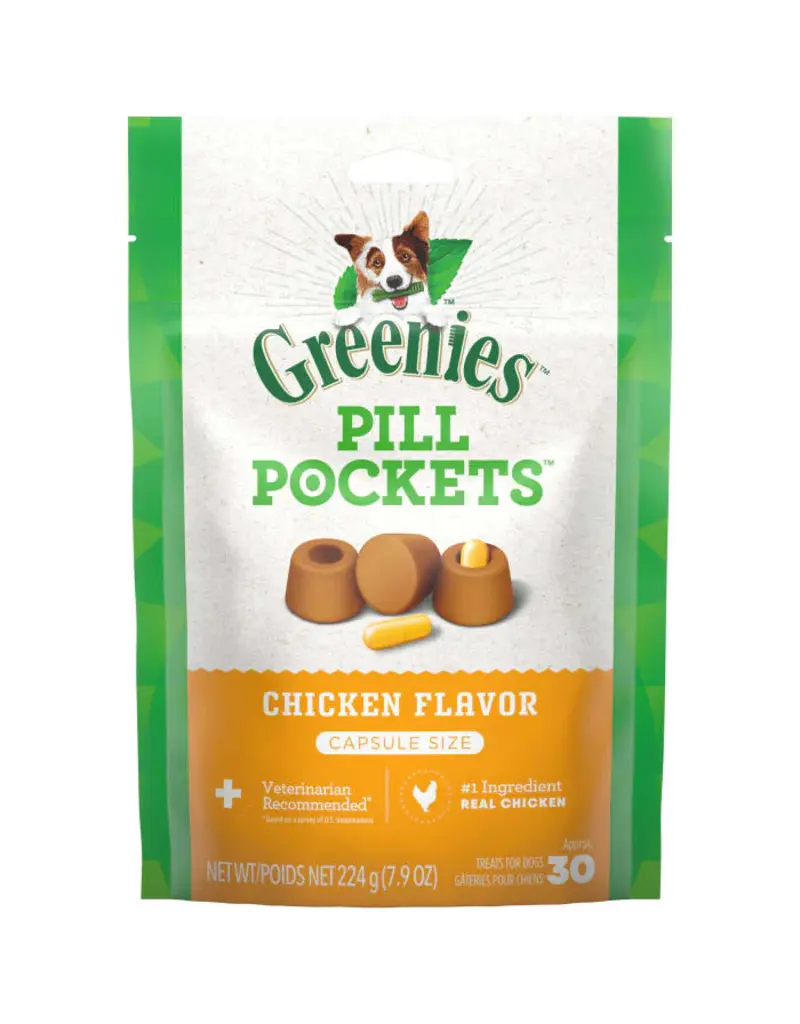 Greenies Greenies Pill Pockets Canine Chicken Flavor 30 count