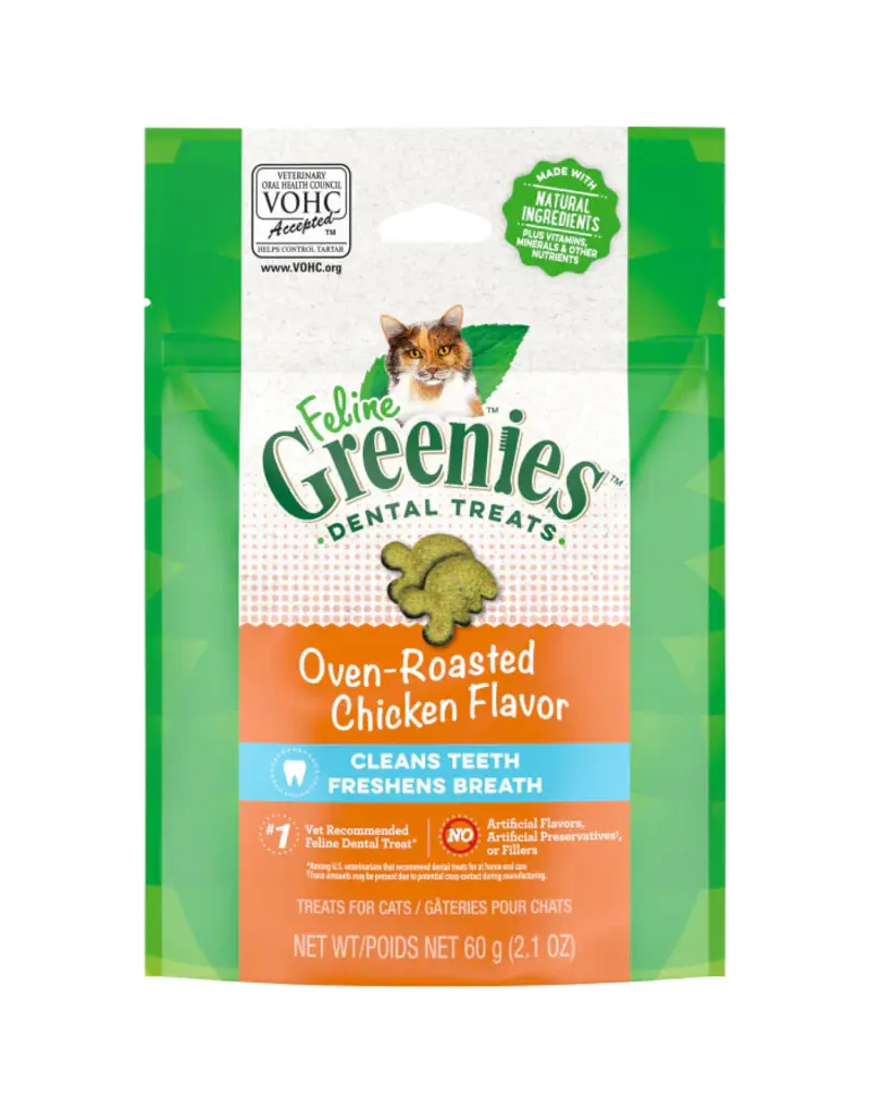 Greenies Greenies Feline Chicken Dental Treats