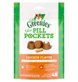 Greenies Greenies Pill Pockets Feline Chicken Flavor Cat Treats 45 count