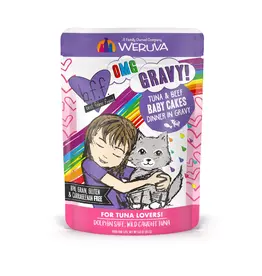 BFF BFF OMG Baby Cakes Tuna & Beef in Gravy Cat Food 3 Oz pouch